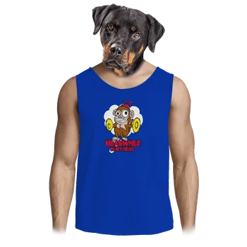 Pánské tílko Bastard Monkey in my head pánské tílko Royal Blue