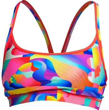 Dámské plavky Funkita Radar Rage Sports Top XS - UK30