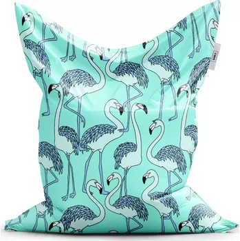 Sedací pytel Sablio Sedací vak Classic Plameňáci - 150x100 cm