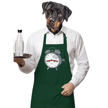 Kuchyňská zástěra Bastard Budíček zástěra Bottle Green