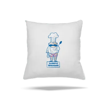 Polštář Bastard Tajemství šéfkuchaře polštář White