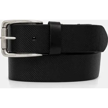 Opasek Kožený pásek Marc O'Polo pánský, černá barva, B0129519509111 99X, vel. 85