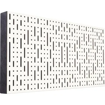 Příslušenství ke zvukové technice Mega Acoustic FiberPRO120 Binary Bean White/Black Absorpční dřevěný panel
