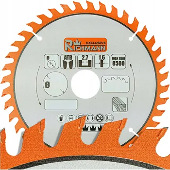 Vrták KOTOUČOVÁ PILA S WIDIOVÝM OSTŘÍM NA DŘEVO, PŘESNÝ ŘEZNÝ KOTOUČ 168X20 MM, 48 ZUBŮ