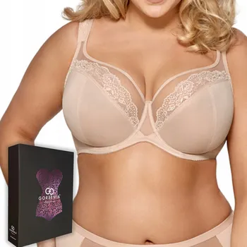 Dámské oblečení Gorsenia podprsenka s měkkými košíčky béžová velikost 80G