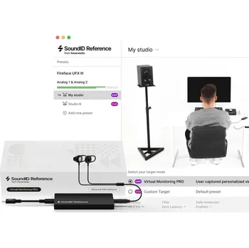 Mikrofon Sonarworks Upgrade SoundID Ref to Virtual Monitoring PRO with Binaural Měřicí mikrofon