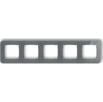 Pětidílný Rámeček Karlik šedý