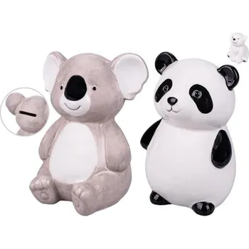 Pokladnička Pokladnička medvídek porcelánová 3 druhy