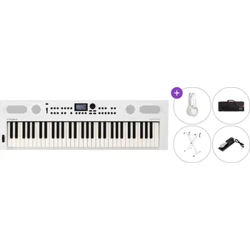 Keyboard Roland GO:KEYS 5 SET 3 Keyboard s dynamikou White