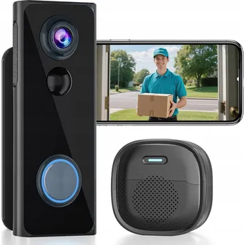 IP kamera BEZDRÁTOVÝ VIDEO VRÁTNÍK DOORBELL VENKOVNÍ JEDNOTKA S NOČNÍM VIDĚNÍM