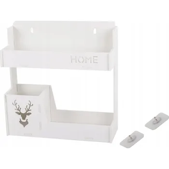 police Závěsná police organizér pro uložení doplňků koupelna kuchyně pořádek