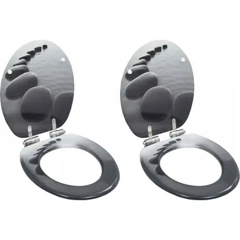 WC sedátko Sedátko na WC vidaXL, vícebarevné, MDF