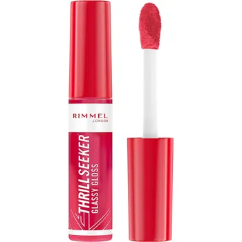 Lesk na rty Rimmel Thrill Seeker Glassy Gloss 350 Pink to the Berry 10 ml lesk na rty