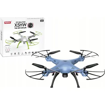 RC model auta Dron na dálkové ovládání Syma X5HW modrý