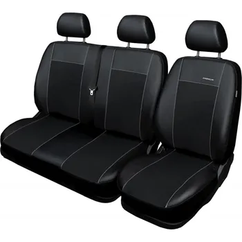 Ochranný autopotah Automega Autopotahy Mercedes Sprinter II, 3 místný, od r. 2006, Eco kůže + alcantara černé
