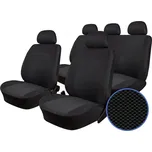 Automega Autopotahy CITROEN C-1, 3 DVEŘ, DĚLENÉ OPĚRADLO, od r. v. 2005-2014, žakar tmavý