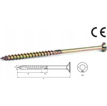 Vrták Vruty do dřeva Stalco 8 x 160 mm 50 ks
