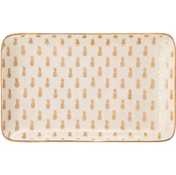 Talíř Servírovací talíř Aruba s ananasy 19 cm