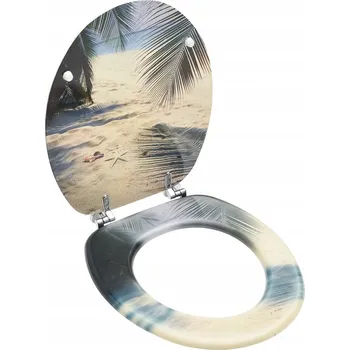 WC sedátko Sedátko na WC VidaXL, vícebarevné, MDF