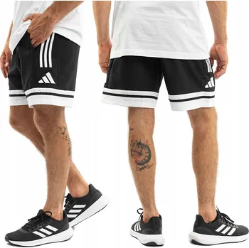 Pánské kraťasy Kraťasy adidas SQUADRA 25 DT JD9274 - ČERNÁ, XXL