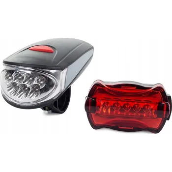 Cyklosvítilna Sada LED světel na kolo