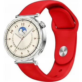 Řemínek na hodinky Řemínek e-smart24 pro Huawei 20mm červený