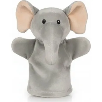 plyšák SLON LOUTKA MAŇÁSEK PLYŠOVÝ VELUROVÝ NA RUKU MARIONETA PANENKA PLYŠÁK HRAČKA 3+