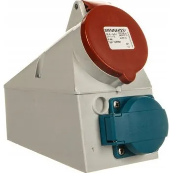 Elektrická zásuvka Nástěnná Elektrická Zásuvka mennekes modrá