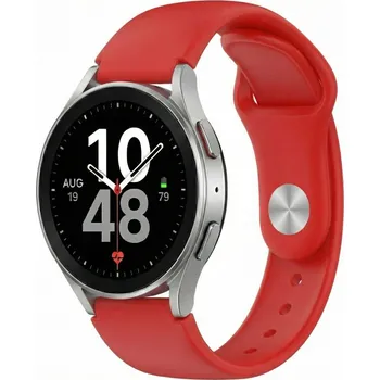 Příslušenství k chytrým hodinkám Řemínek e-smart24 pro Samsung 20mm červený