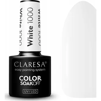 Lak na nehty Claresa Hybridní lak White 1000 5ml