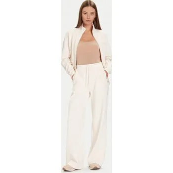 Dámské oblečení Guess Teplákové kalhoty V5BB12 KCX22 Béžová Wide Leg S