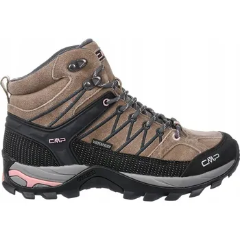 Dámská treková obuv Dámské trekové boty CMP RIGEL MID - 44, Béžová, TREKING
