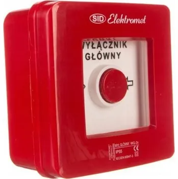 vypínač Nouzový vypínač Elektromet WG-2s 2Z 12 A IP55 921441