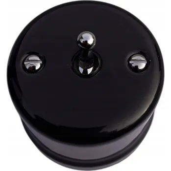 vypínač Keramický vypínač na omítku, retro styl