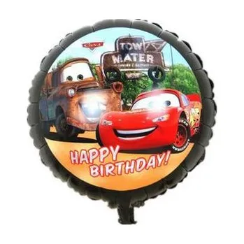 Balónek Fóliový balónek Happy Birthday Zygzak McQueen, 45 cm