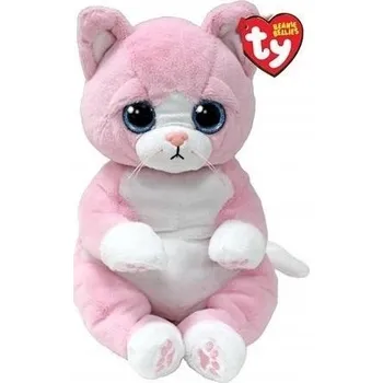 Obraz Čepice Beanie Bellies Lillibelle - růžová kočka 24 cm