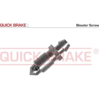Odvětrávací šroub/ventil, brzdový třmen QUICK BRAKE 0016