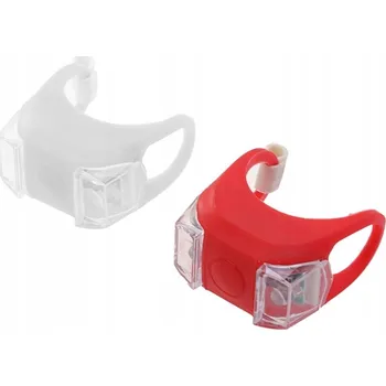 Cyklosvítilna Osvětlení na kolo LED světla přední zadní 2 ks kvalitní provedení