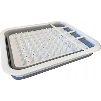 Odkapávač na nádobí Kempingový odkapávač na nádobí skládací HABA