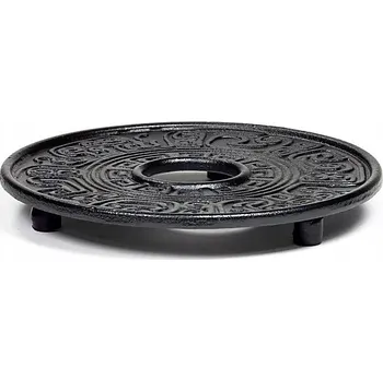 Talíř Železná konvice na čaj Tetsubin Iron 0,6 l černá