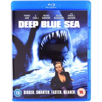 Blu-ray film Deep Blue Sea (Piekielna głębia) Blu-ray disk
