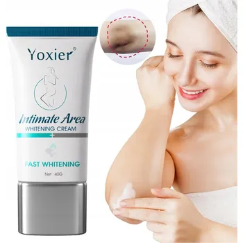 Bělící krém na pleť, rozjasňující, pro intimní partie a tělo, 1 ks
