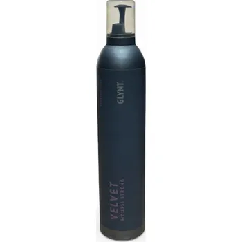 Stylingový přípravek GLYNT Velvet Mousse Strong silně tužící pěna na vlasy 500 ml