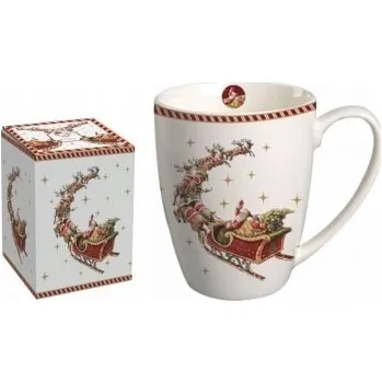 Hrnek Duo Vánoční porcelán 360 ml