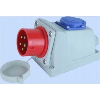 Elektrická zásuvka Červená Elektrická Zásuvka Elektromet