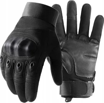 Moto rukavice Motocyklové rukavice Cross/Enduro černé dlouhé velikost L