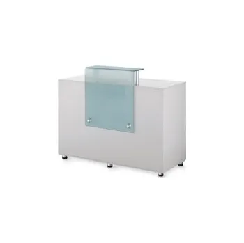 Psací stůl Recepční pult BD-3307 Bílý. Recepce, Pult