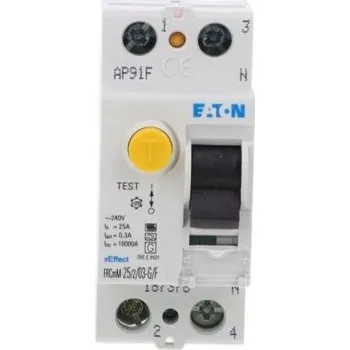 Proudový chránič Proudový chránič Eaton 230 V IP20 25 A