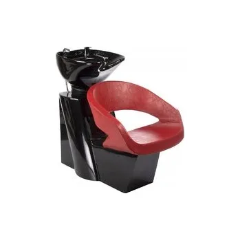 Kadeřnické křeslo Kadeřnické mycí křeslo Paolo BH-8031 červené