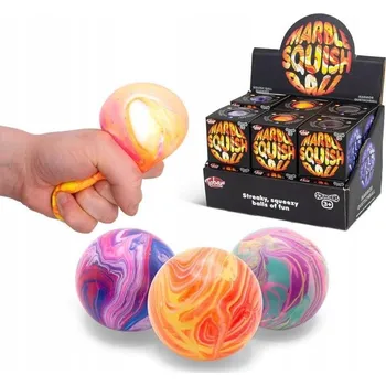 Hračka pro nejmenší Mačkací Hračka proti stresu MARBLE SQUISH BALL